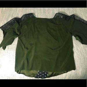 Silk blouse, Ramy Brooks New York